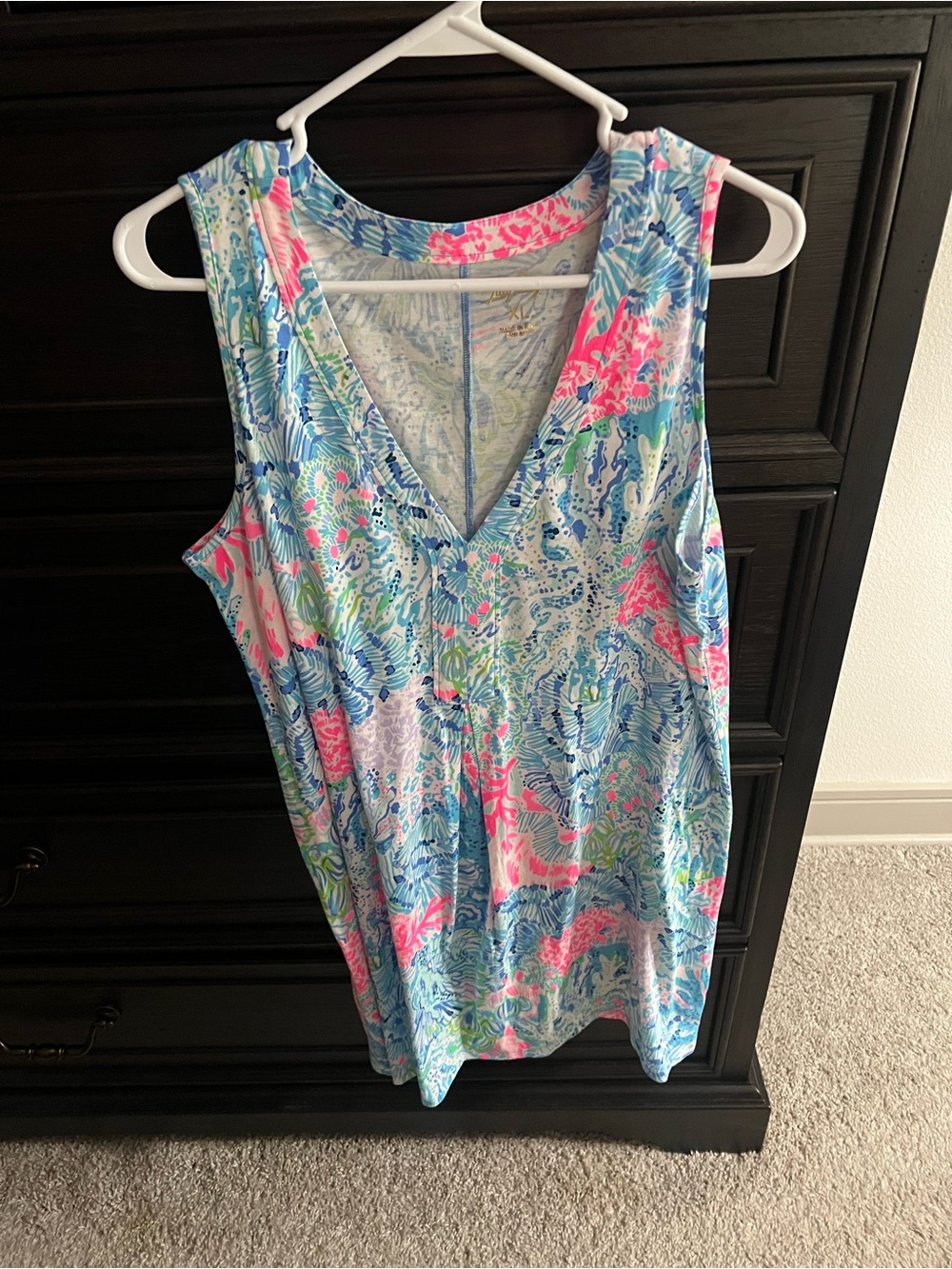 Lilly Pulitzer Sleeveless V-Neck Amina Dress